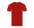 T-shirt enfant en coton jersey simple manches courtes 150 g/m² couleur rouge