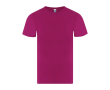 T-shirt enfant en coton jersey simple manches courtes 150 g/m² couleur fuchsia