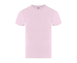 T-shirt enfant en coton jersey simple manches courtes 150 g/m² couleur rose
