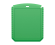 Grattoir à glace rectangulaire en plastique recyclé couleur vert