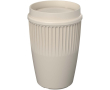 Gobelet réutilisable 350 ml couvercle 360° bord isolant couleur sable
