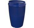 Gobelet réutilisable simple paroi plastique recyclé 350 ml couleur bleu