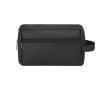 Trousse multi-usages avec anse en cuir synthétique et poche avant couleur noir