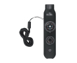 Sifflet de survie 6 en 1 avec lampe LED et cordon couleur noir