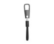 Câble de charge et de données USB-C 60 W avec mousqueton en plastique couleur noir