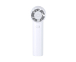Ventilateur portable avec mousqueton, support et 3 vitesses couleur blanc