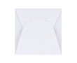 Préservatif en latex en étui individuel pour impression couleur blanc