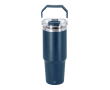 Gobelet isotherme en acier inoxydable à double paroi avec anse 900 ml couleur bleu marine