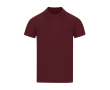 Polo unisexe coton piqué, manches courtes, plusieurs coloris, 180 g/m² couleur grenat