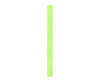 Barre en mousse avec lumières fixes et clignotantes et piles bouton couleur vert