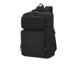 Sac à dos en polyester pour ordinateur avec plusieurs poches 17\" couleur noir