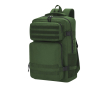Sac à dos en polyester pour ordinateur avec plusieurs poches 17\" couleur vert foncé