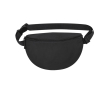 Sac banane en nylon avec sangle réglable et fermeture à clip 135 g/m² couleur noir