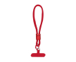 Bracelet pour smartphone en polyester avec réglage, plusieurs couleurs couleur rouge