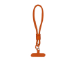 Bracelet pour smartphone en polyester avec réglage, plusieurs couleurs couleur orange