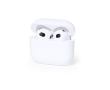 Écouteurs sans fil 5.3 plastique recyclé avec commande tactile 300 mAh couleur blanc