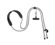 Câble chargeur USB-C avec masseur et support téléphone portable 100W couleur noir