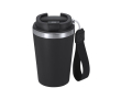 Gobelet thermique recyclé avec fermeture hermétique et anse 350ml couleur noir