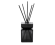 Diffuseur aromatique en verre noir avec 5 bâtonnets en fibre 200ml couleur noir