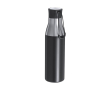 Bouteille isotherme acier inoxydable recyclé poignée pratique 500 ml couleur noir