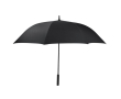 Parapluie automatique coupe-vent en polyester pongé avec housse Ø130 couleur noir