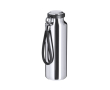 Bouteille isotherme en acier inoxydable recyclé sangle tressée 480 ml couleur argenté