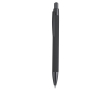 Stylo en aluminium recyclé avec détails métallisés et encre bleue couleur noir