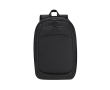 Sac à dos extensible en polyester et PU pour ordinateur portable 15'' couleur noir