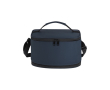 Glacière isotherme extensible en similicuir et aluminium de 8 à 10 L couleur bleu marine