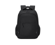 Sac à dos ordinateur en RPET 3 compartiments à fermeture éclair 15'' couleur noir