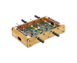 Mini baby-foot en bois avec 2 balles incluses couleur multicolore