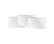 Porte-clés transparent avec insertion papier ou photo couleur transparent