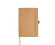Carnet avec couverture en papier résistant à l’eau A5 pages blanches couleur naturel
