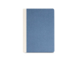 Bloc-notes couverture en carton de fibres naturelles A5 papier 80 g/m² couleur bleu marine