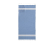Paréo 2 en 1 en coton avec sac à dos 90 x 180 cm 180 g/m² couleur bleu ciel