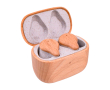 Écouteurs sans fil avec technologie ENC Prixton TWS163 couleur bois