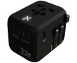 Adaptateur voyage personnalisable charge rapide GaN 33 W couleur noir