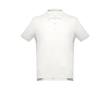 Polos personnalisés plusieurs coloris en coton 195 g/m² THC Adam couleur blanc cassé
