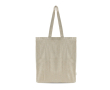 Sac en coton recyclé mélangé avec anses longues 150 g/m² couleur vert olive