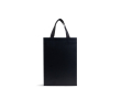 Sac en papier premium et mate avec anses en tissu résistantes 7 kg couleur noir