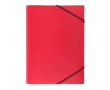 Chemise translucide en plusieurs couleurs avec fermeture élastique couleur rouge