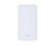 Powerbank bicolore avec indicateur lumineux de charge 10.000 mAh couleur bleu pastel