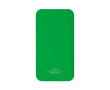 Powerbank bicolore avec indicateur lumineux de charge 10.000 mAh couleur vert