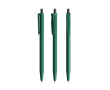 Stylo à bille avec corps en caoutchouc Softfeel® et encre noire BIC® couleur vert foncé