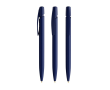 Stylo en plastique avec clip personnalisable et encre bleue BIC® couleur bleu marine