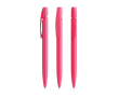 Stylo bille en plastique ergonomique et encre noire BIC® couleur rose