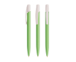Stylo à bille avec clip robuste et encre noire Media Clic Glacé BIC® couleur vert