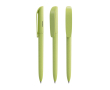 Stylo biodégradable rotatif à encre bleue Super Clip Origin BIC® couleur vert clair