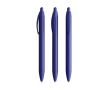 Stylo en plastique à corps large avec écriture bleue Wide Body BIC® couleur bleu marine