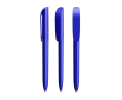 Stylo à bille à mécanisme rotatif, encre noire, Super Clip Glacé BIC® couleur bleu